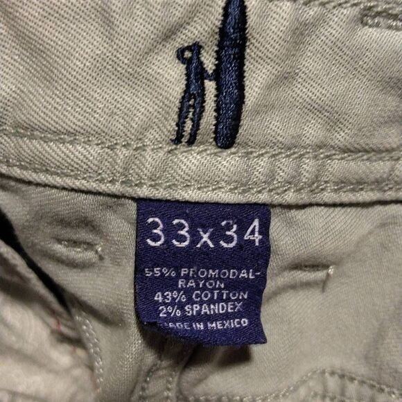 Johnnie O Hugo 5 Pocket Men's Pants 33x34 Mako Mako Color - Picture 11 of 13